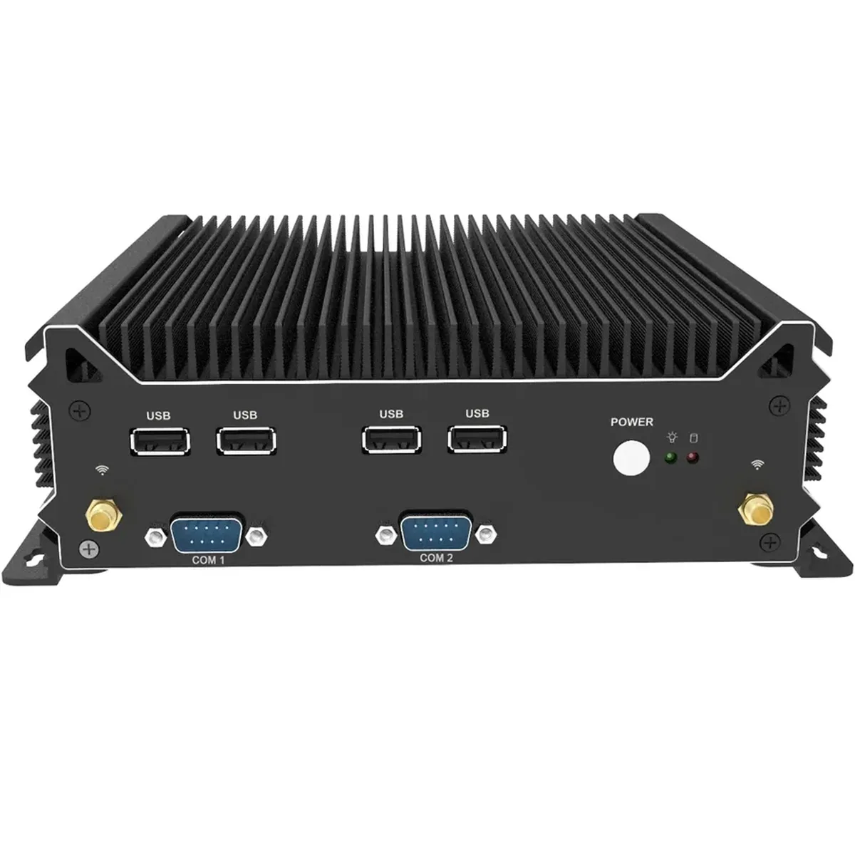 Fanless Industrial Mini PC | 6x RS232 COM | Dual Gigabit LAN - Image 1