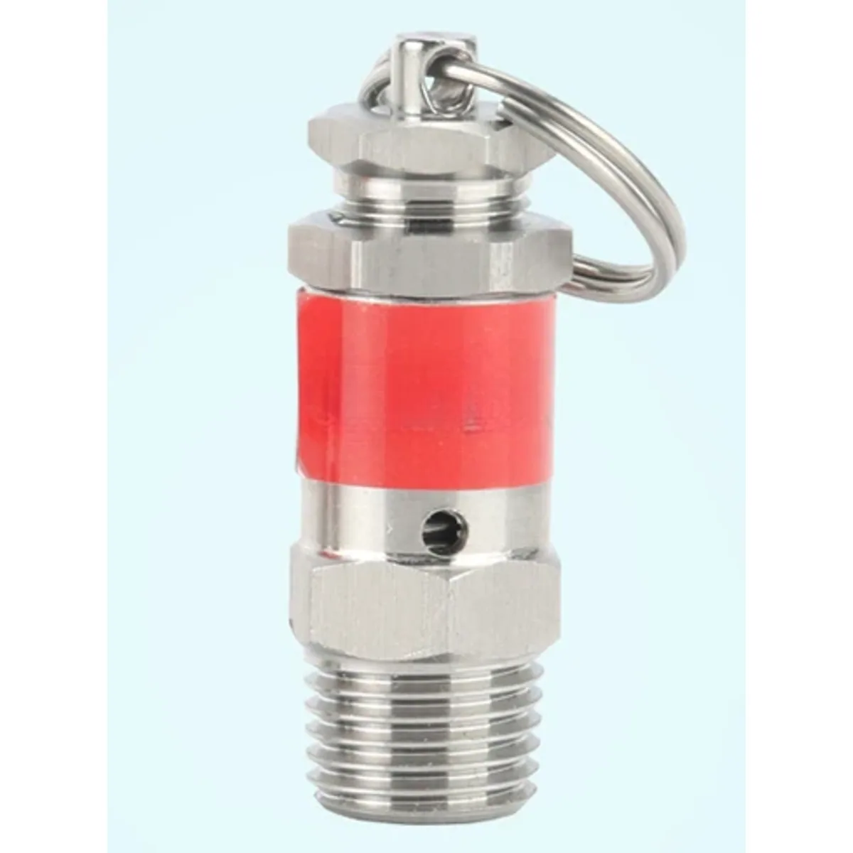 Air Compressor Safety Relief Valve | 1/8" or 1/4" BSPT | 0.5 to 10 Bar - Thumbnail 2
