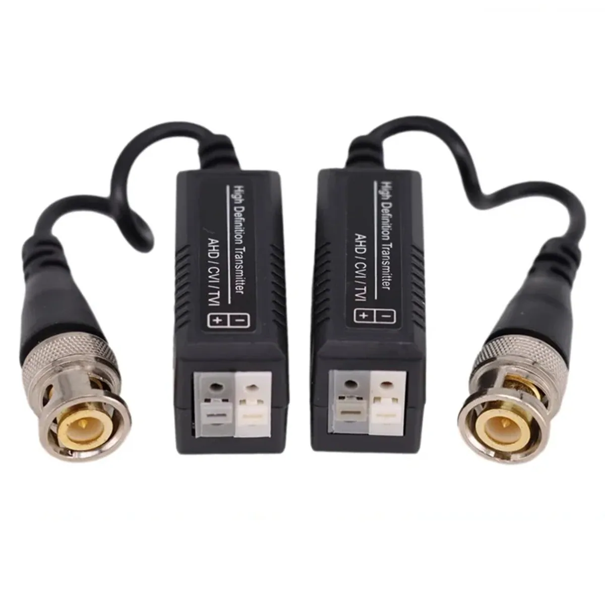 CCTV Video Balun Pair | HD 4K UTP Converter | BNC to RJ45 for Security Cameras - Image 1