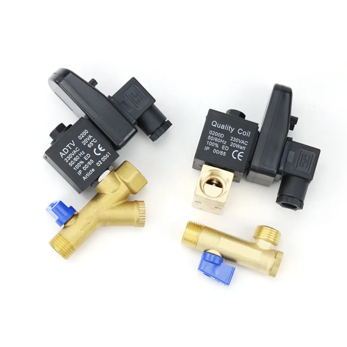 Air Compressor Automatic Drain Valve | 1/2" DN15 | Timer | Brass - Image 1