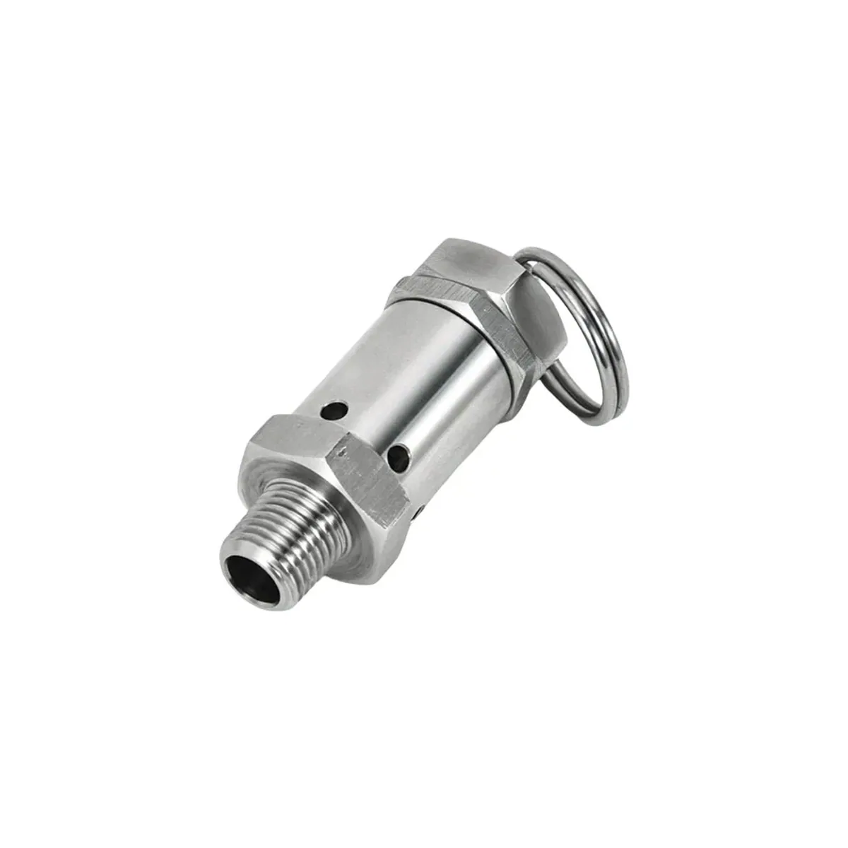 Air Compressor Pressure Relief Valve | 304 Stainless | 1/4" or 1/2" BSPT - Thumbnail 2