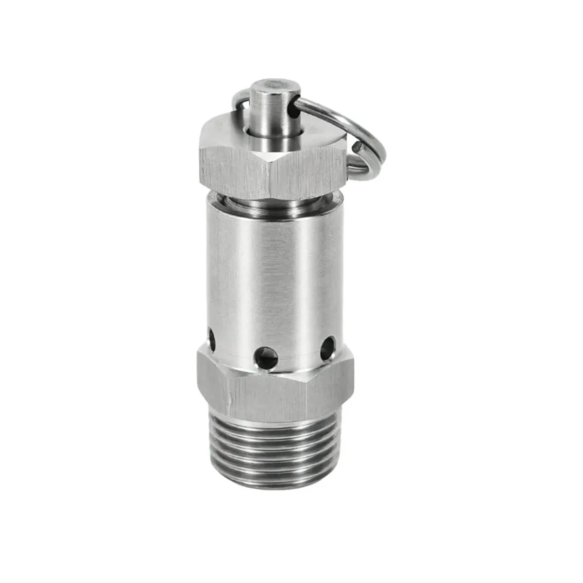 Air Compressor Pressure Relief Valve | 304 Stainless | 1/4" or 1/2" BSPT - Thumbnail 3