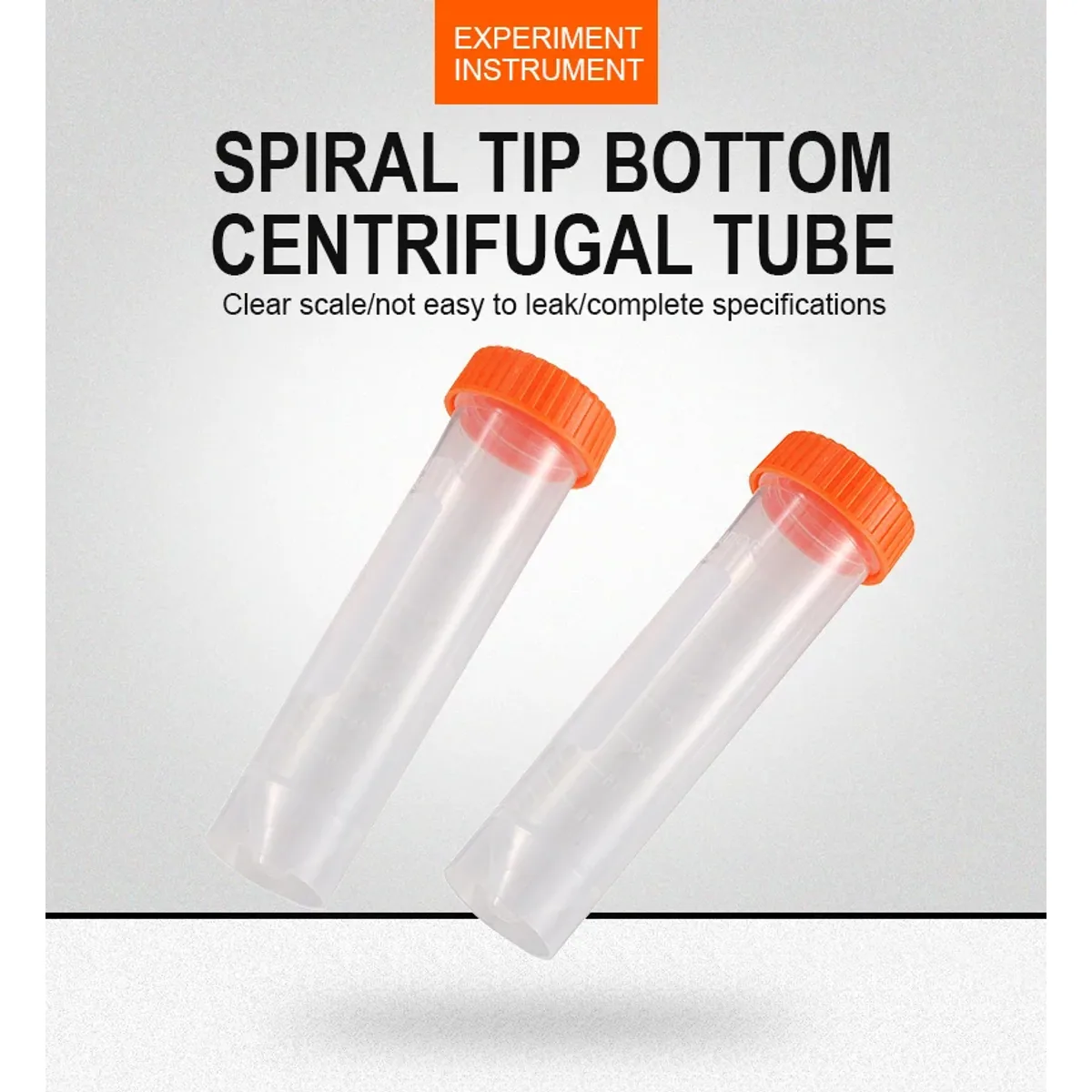 Centrifuge Tube 50ml Screw Cap | Free-standing | Graduated | 25 Pack - Thumbnail 3