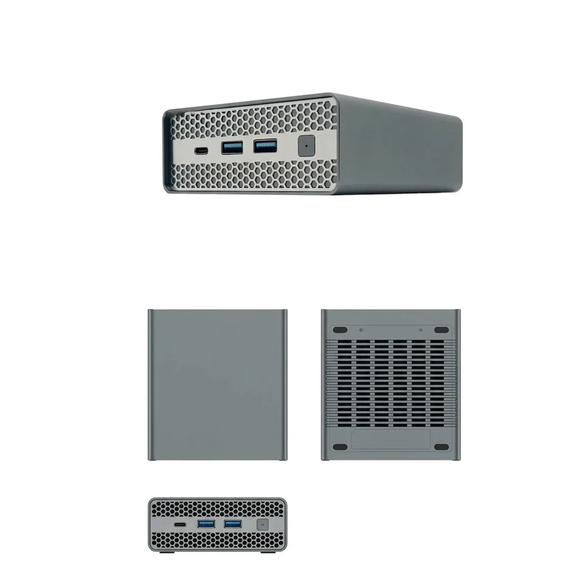 4 Port 2.5G Mini PC | Solid State NAS Host | Intel N150 Multi-NIC Server - Thumbnail 3