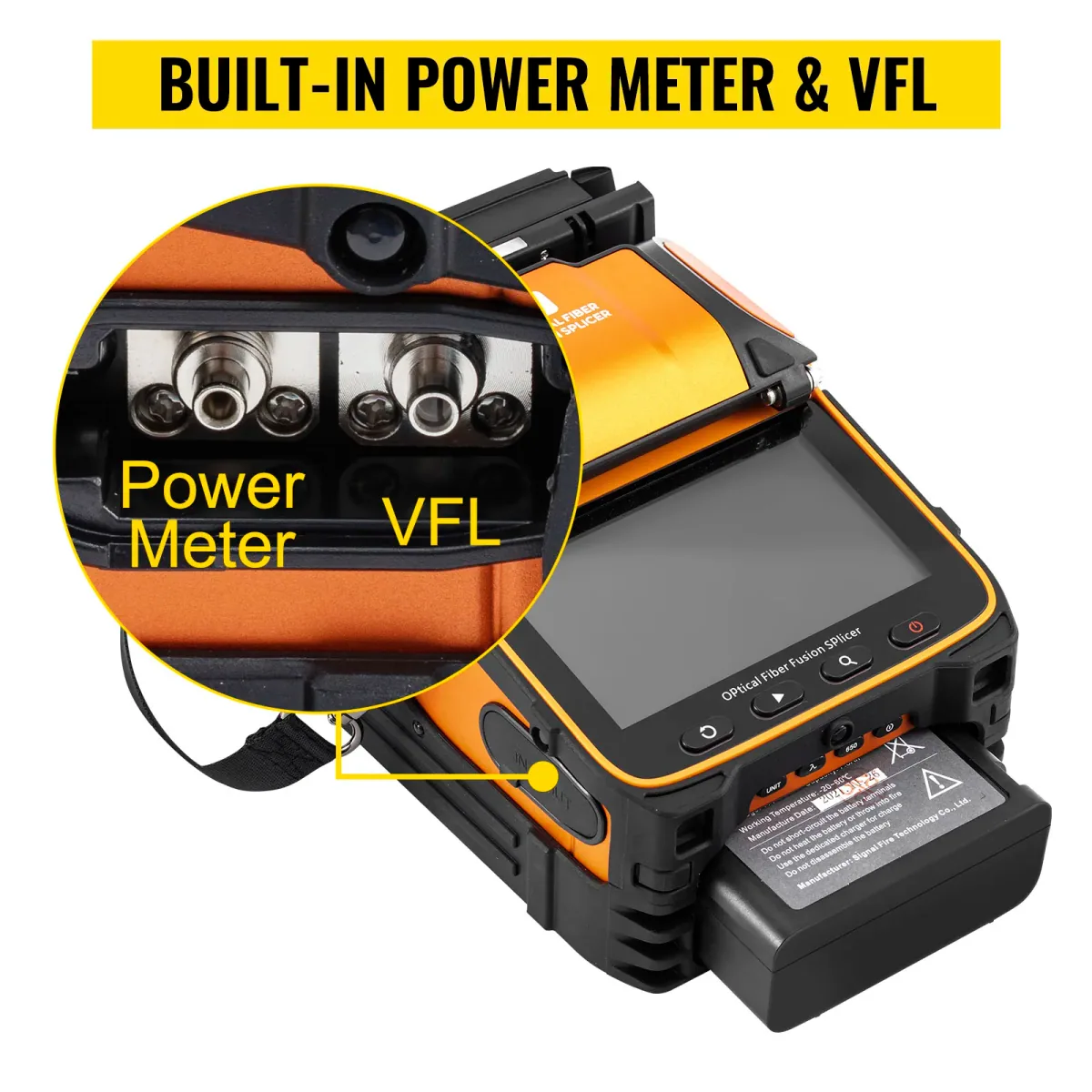 Optical Fibre Fusion Splicer | AI-5Pro or AI-9 | 6-Motor Core Alignment - Thumbnail 4