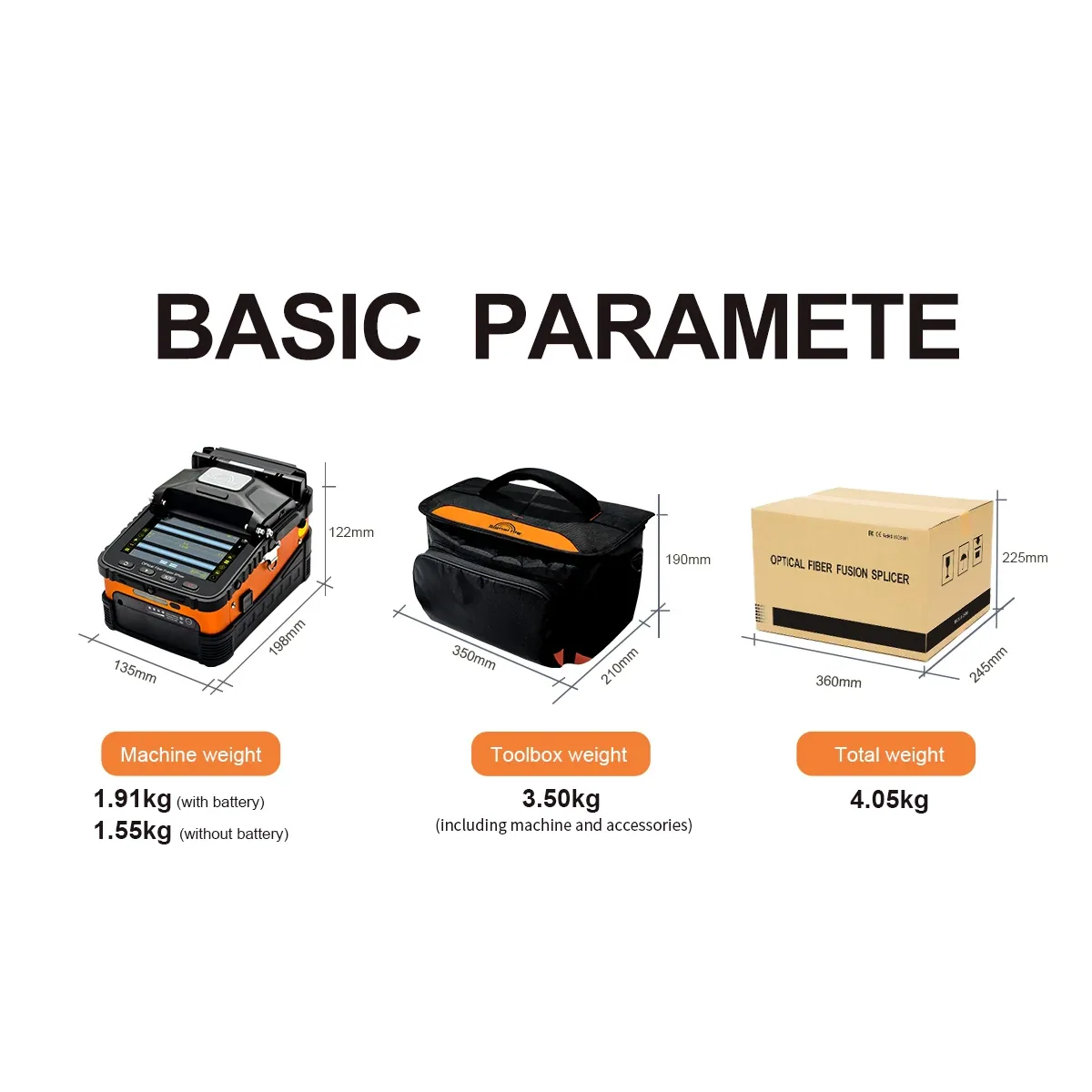 Optical Fibre Fusion Splicer | AI-5Pro or AI-9 | 6-Motor Core Alignment - Thumbnail 5