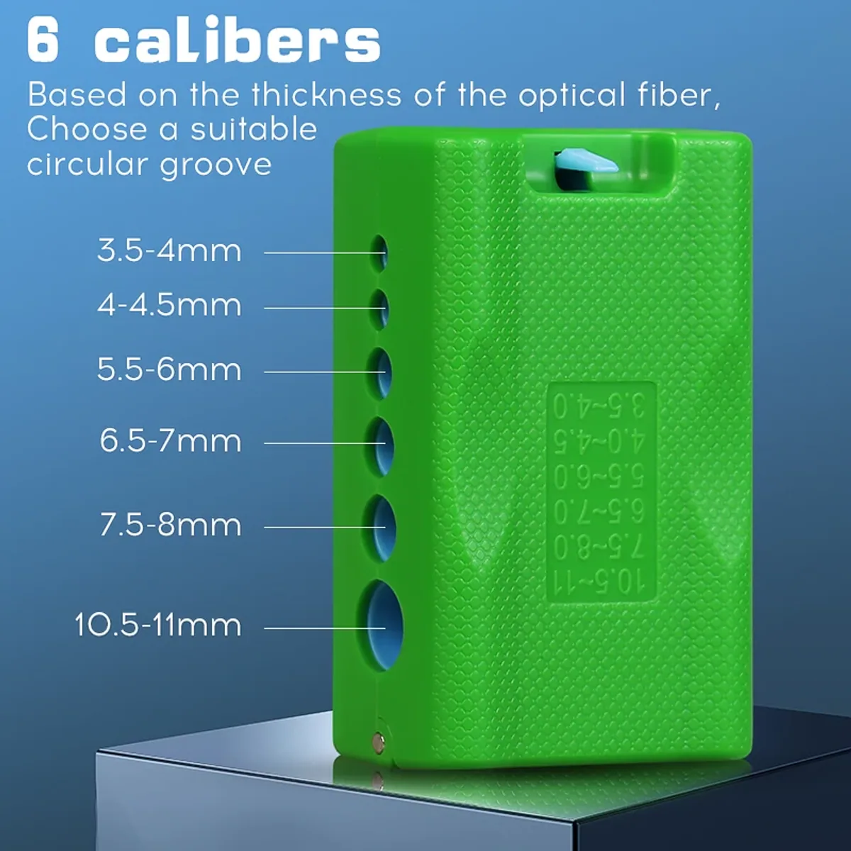 Loose Tube Fibre Stripping Tool A-3511 | 3.5 to 11mm | 6 Grooves - Thumbnail 4
