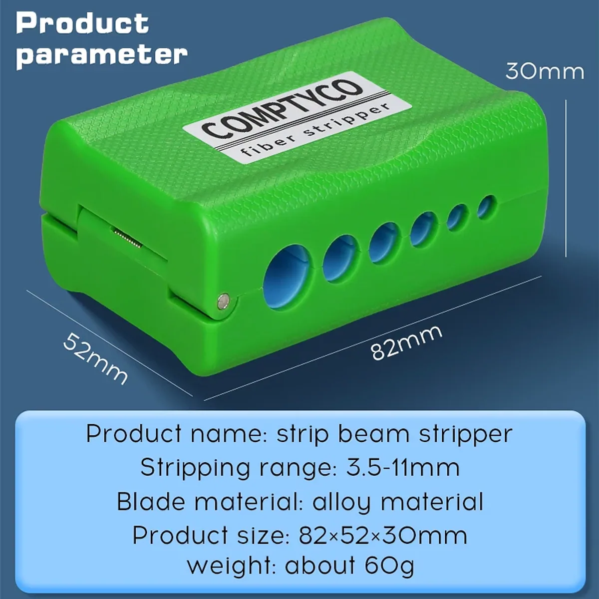 Loose Tube Fibre Stripping Tool A-3511 | 3.5 to 11mm | 6 Grooves - Thumbnail 7