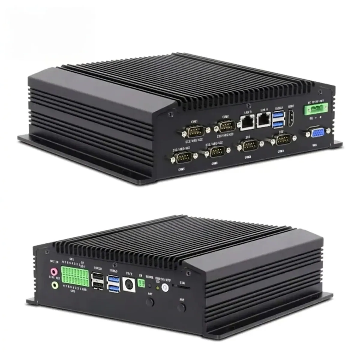 Industrial Mini PC | Fanless Passive Cooling | Aluminium Alloy Chassis - Image 1
