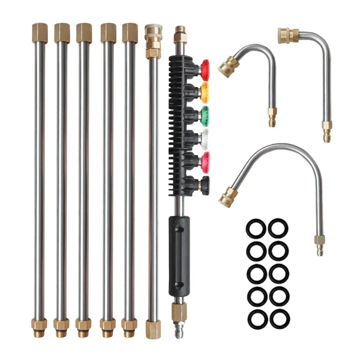 Pressure Washer Extension Lance Kit | 1/4 Inch Quick Connect