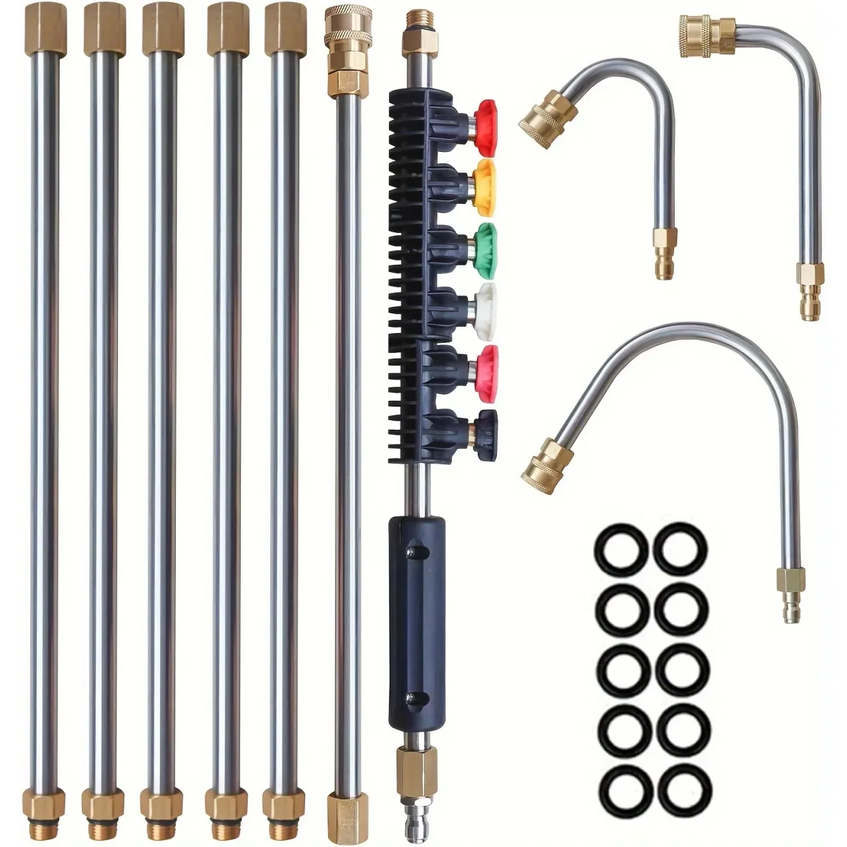 Pressure Washer Extension Lance Kit | 1/4 Inch Quick Connect - Thumbnail 2