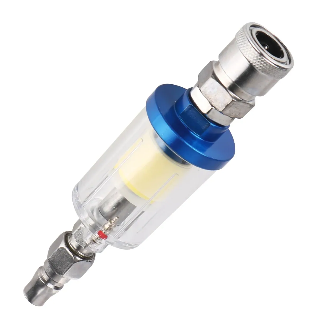 Air Compressor Water Separator | 1/4 NPT Filter Kit | Oil & Moisture Trap for Spray Guns