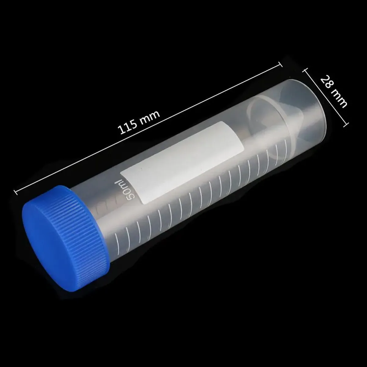 50ml Centrifuge Tube Pack | Screw Cap, Flat Bottom | -80C to 121C - Thumbnail 5