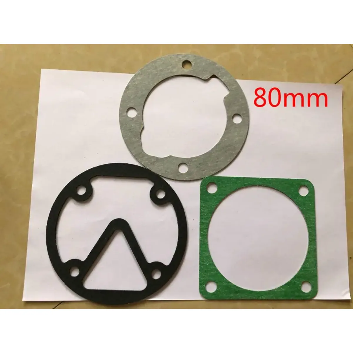 Compressor Cylinder Gasket Set | 51mm to 95mm Sizes | Valve Plate Seals - Thumbnail 2