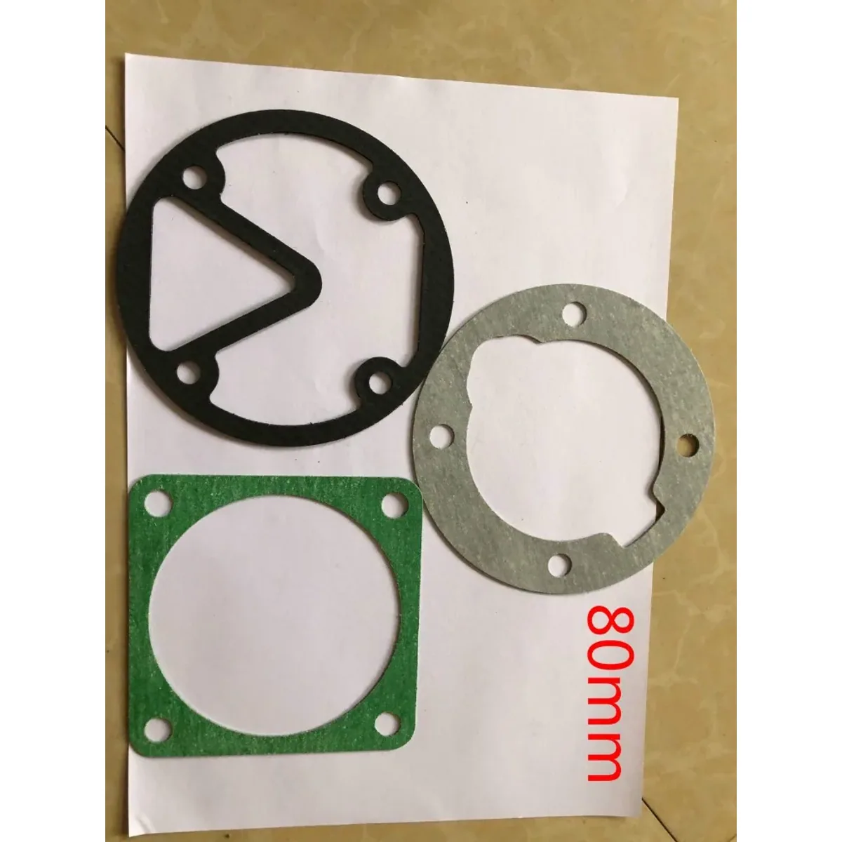 Compressor Cylinder Gasket Set | 51mm to 95mm Sizes | Valve Plate Seals - Thumbnail 3