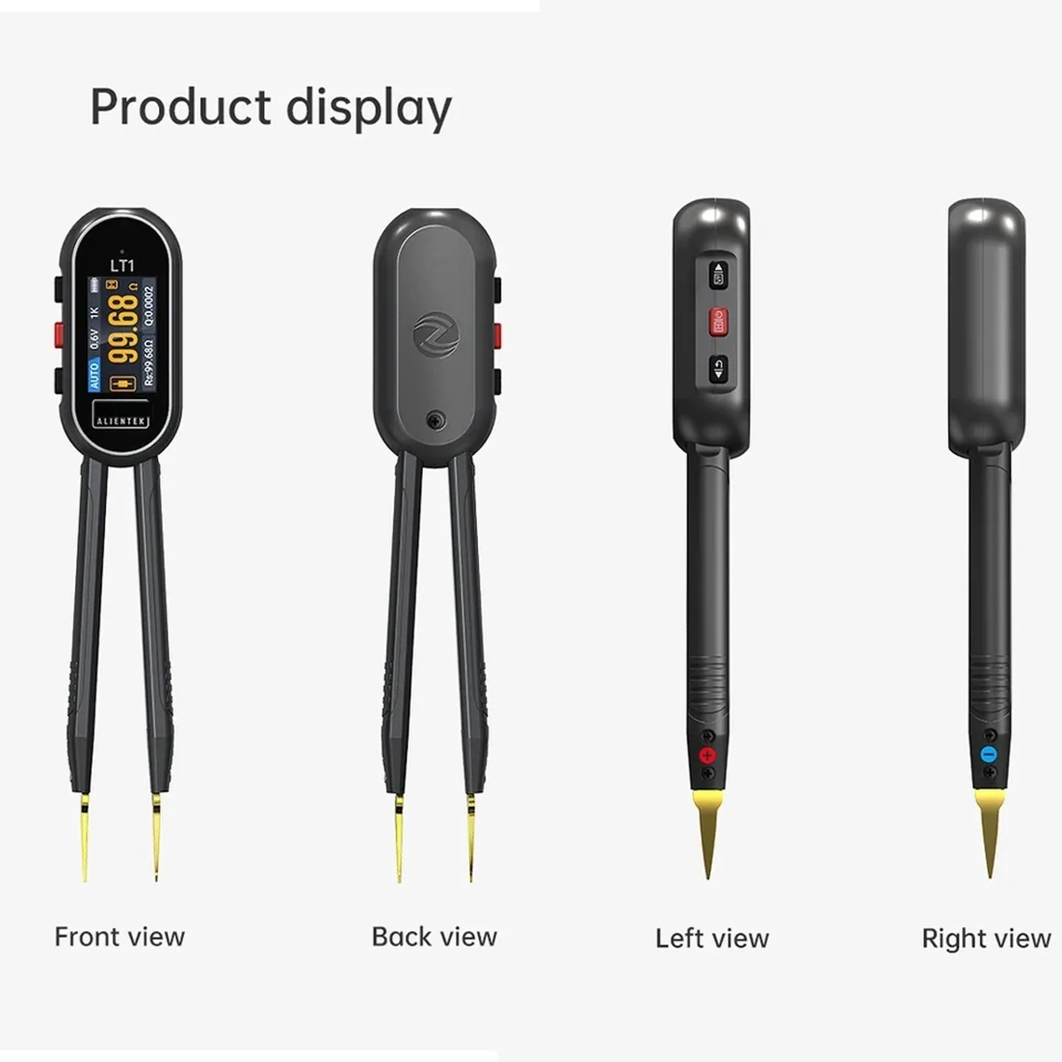 ALIENTEK LT1 Smart Bridge Multimeter | LCR SMD ESR Tester | Resistance Capacitance Inductance - Thumbnail 2
