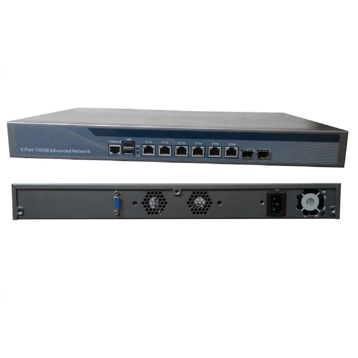 1U Firewall Appliance | 2x 10G SFP+ 6x GbE | Rackmount VPN Router - Thumbnail 3