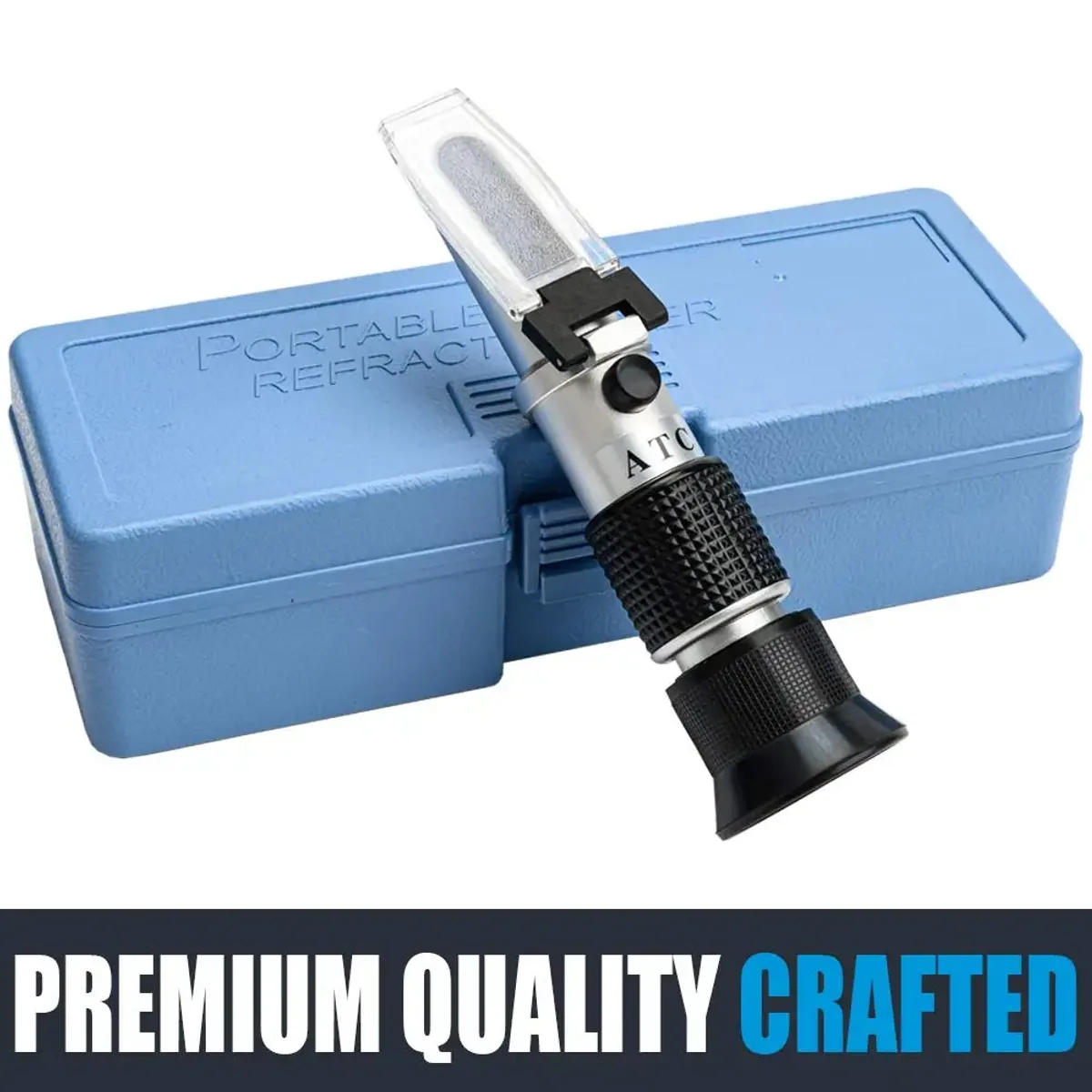 Honey Refractometer RH-5890Be | 58-90% Brix | Moisture & Baume | ATC - Thumbnail 3