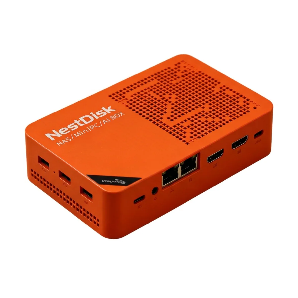 Fanless Mini PC | Dual 2.5GbE NAS | 4-Bay NVMe Intel N150 - Thumbnail 2