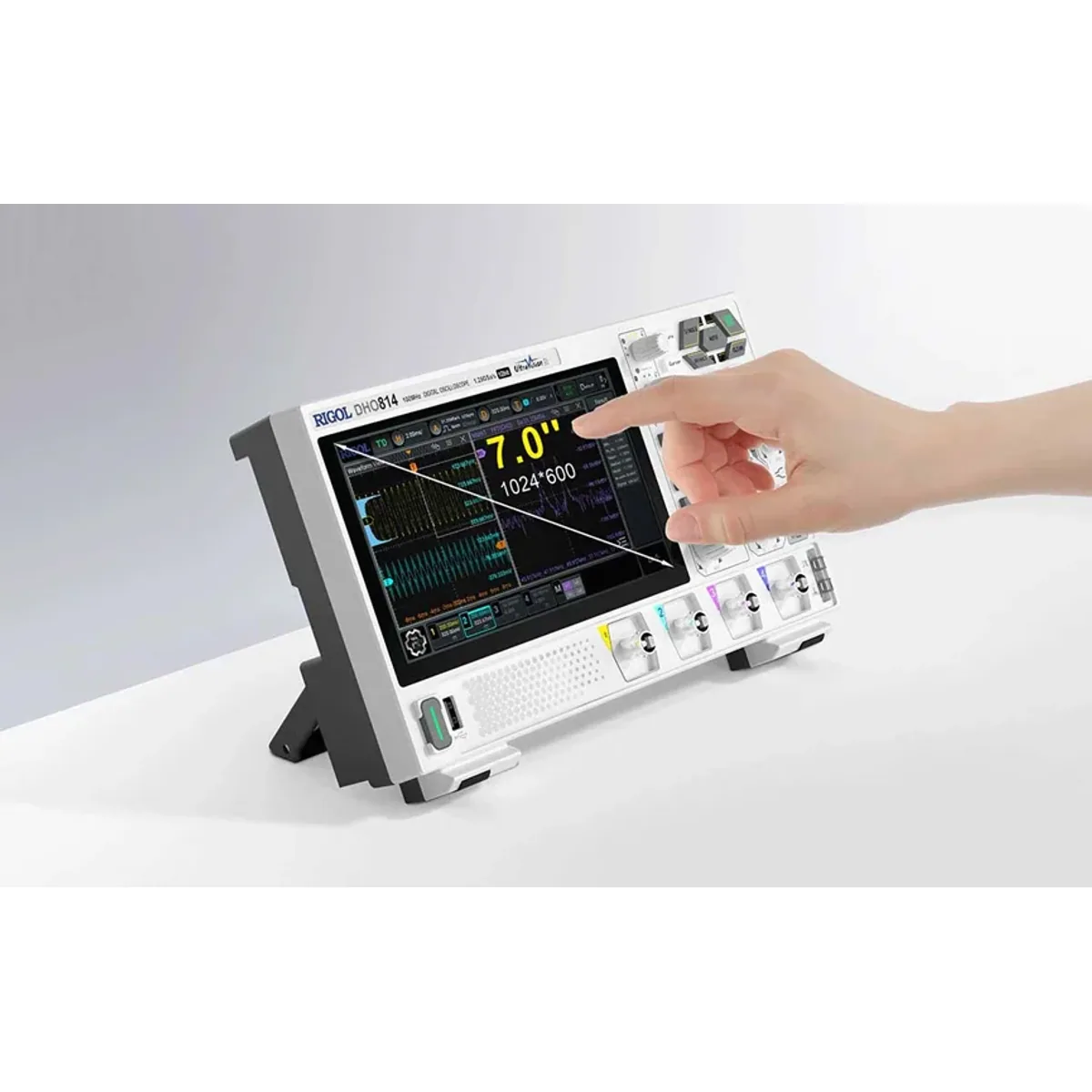 Digital Oscilloscope | 12-bit 70 or 100MHz 25Mpts | DHO800 Series - Thumbnail 4