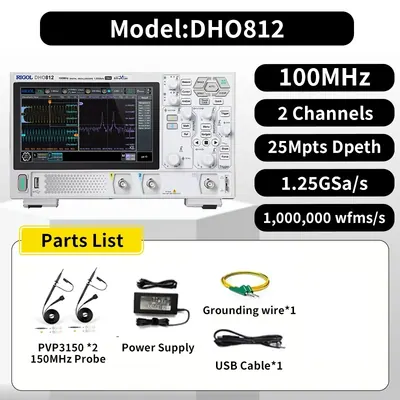 DHO812 (100MHz, 2 channels)