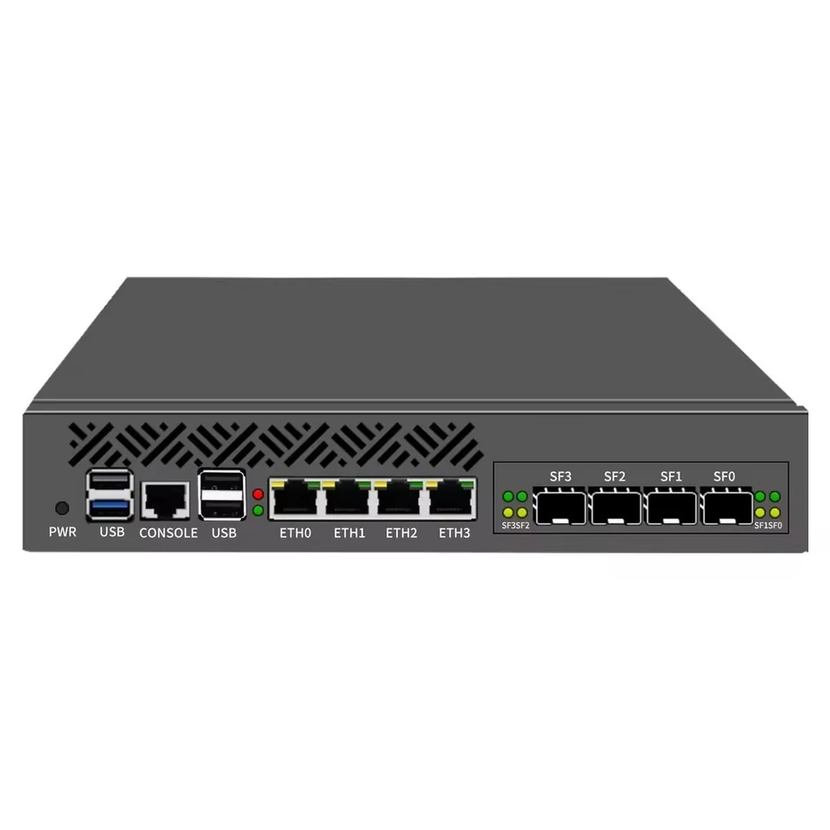 1U Firewall Appliance | 9.5in Rackmount | Intel N150 Quad 4x 2.5GbE