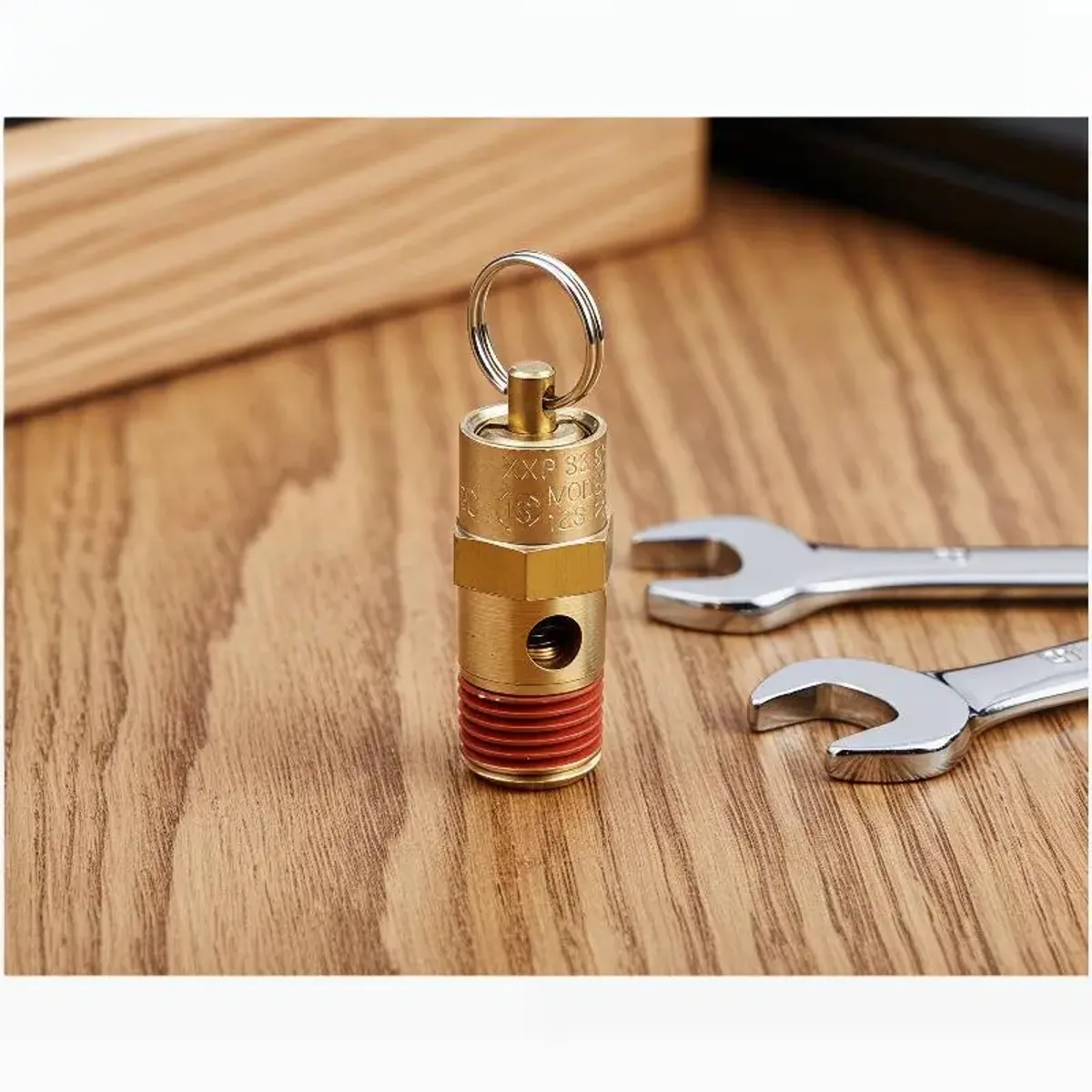 Air Compressor Safety Relief Valve 1/4 Inch NPT | 125 to 270PSI | Brass - Thumbnail 3
