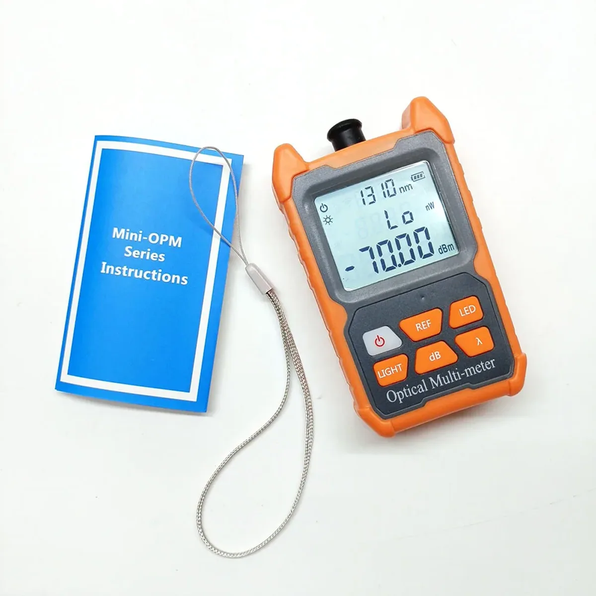 Mini Optical Power Meter | -70 to +6dBm, 6 Wavelengths | VFL and RJ45 Options - Thumbnail 6