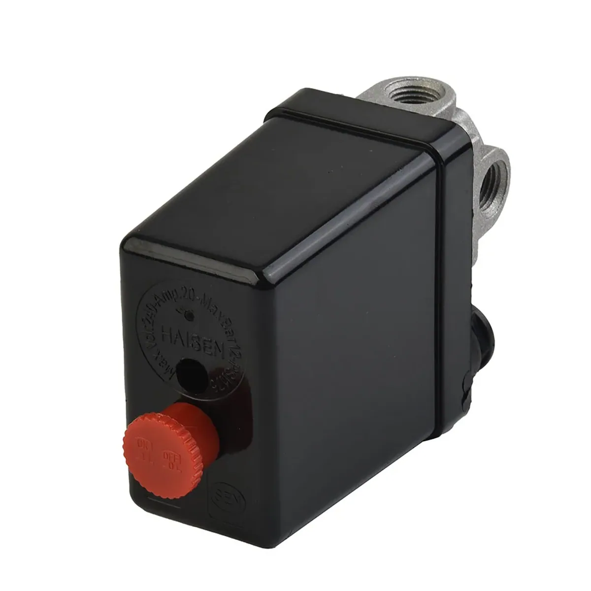 Air Compressor Pressure Switch | 4 Port 1/4 BSP | 90-120 PSI | 240V - Thumbnail 6