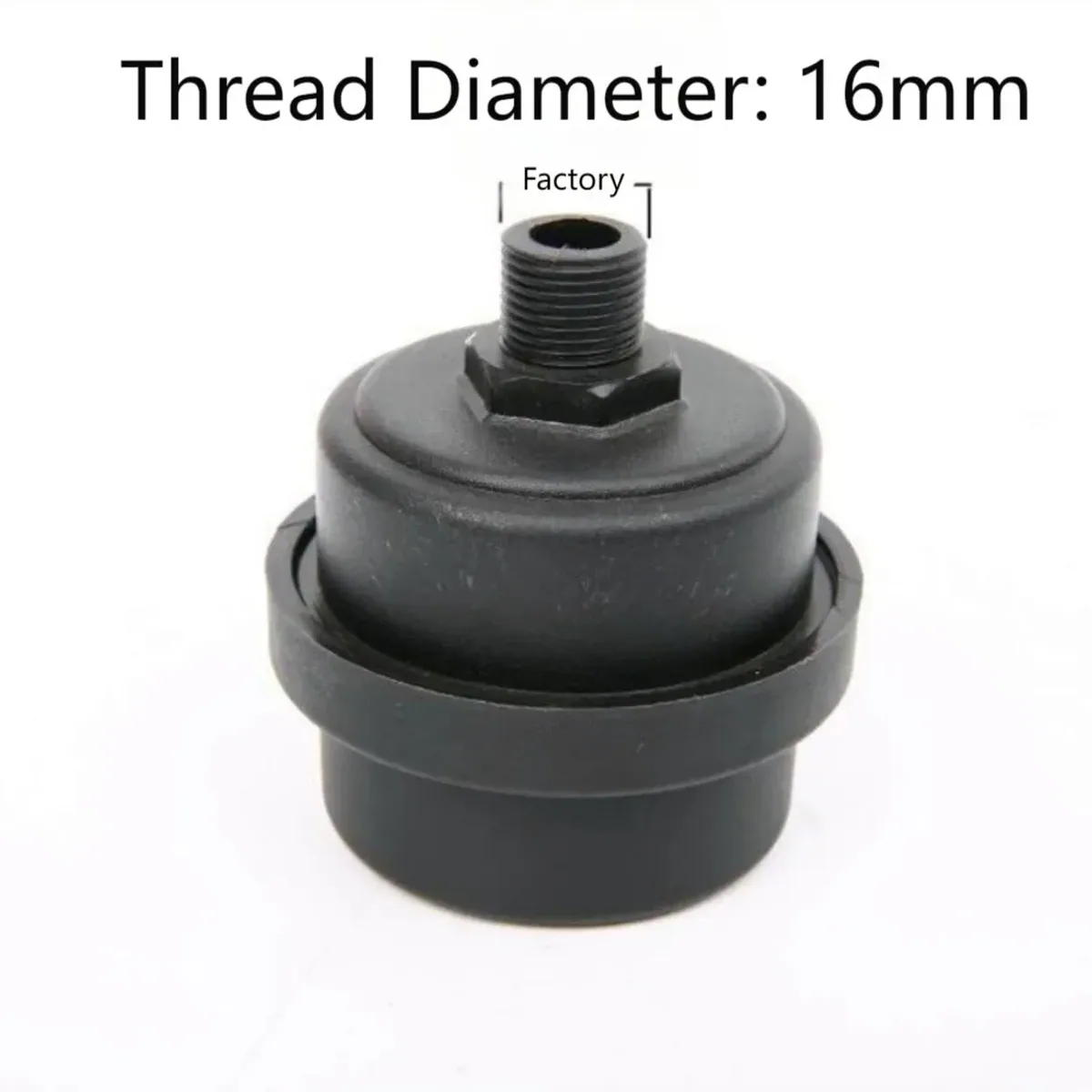 Air Compressor Accessories Intake Filter Silencer | 12.5, 16 or 20mm Thread - Thumbnail 4