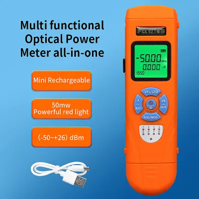 C50 (-50 to +26dBm), 50mW VFL