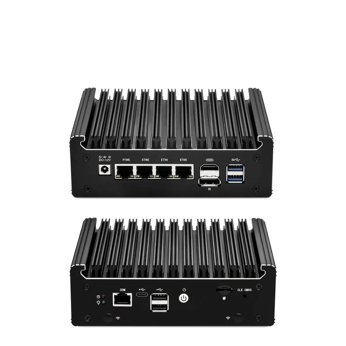 Firewall Appliance | Fanless 4-Port 2.5GbE | Mini PC Home Server - Thumbnail 2