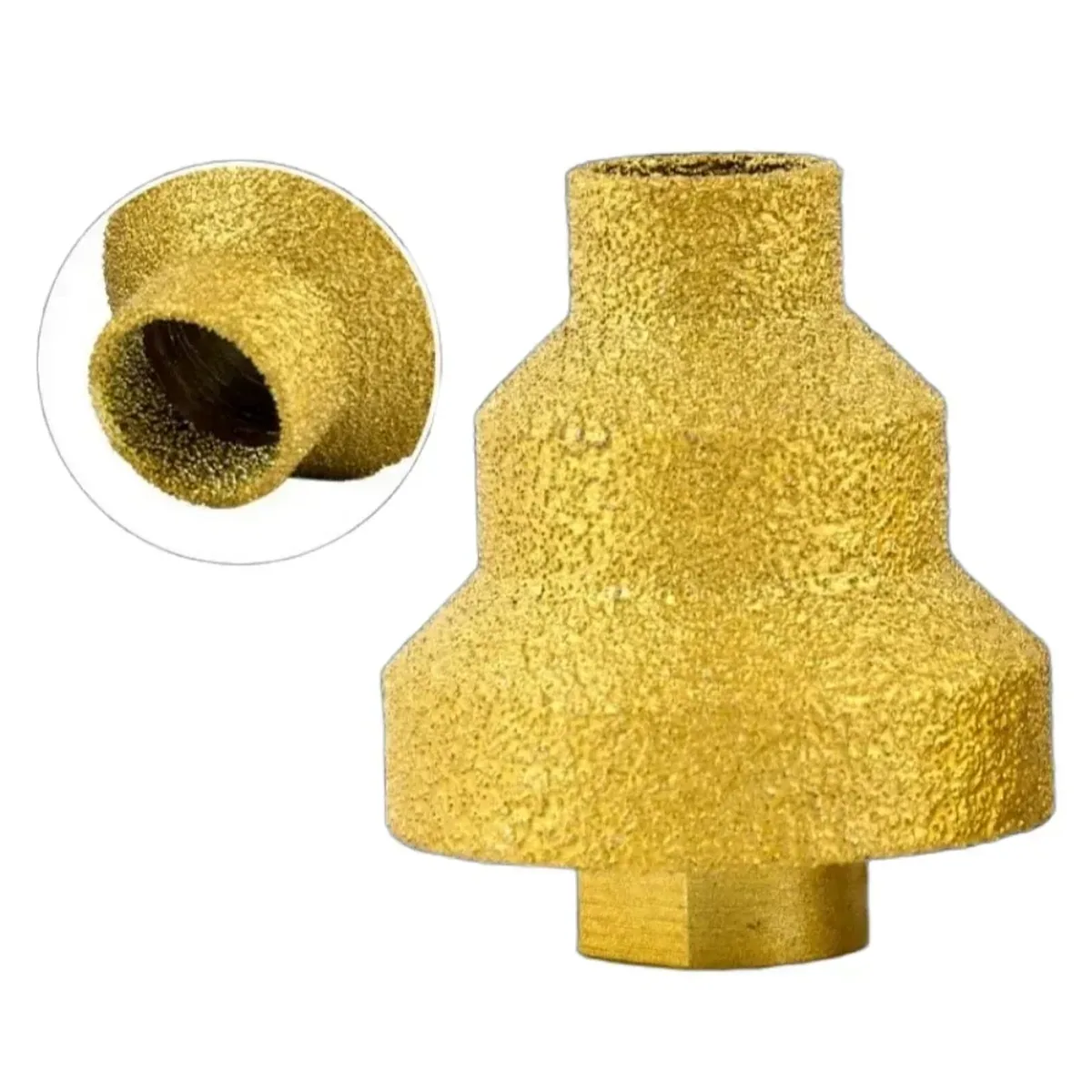 Diamond Step Drill Bit | 20-50mm | Tile, Stone & Marble Edge Trimming Tool - Image 1