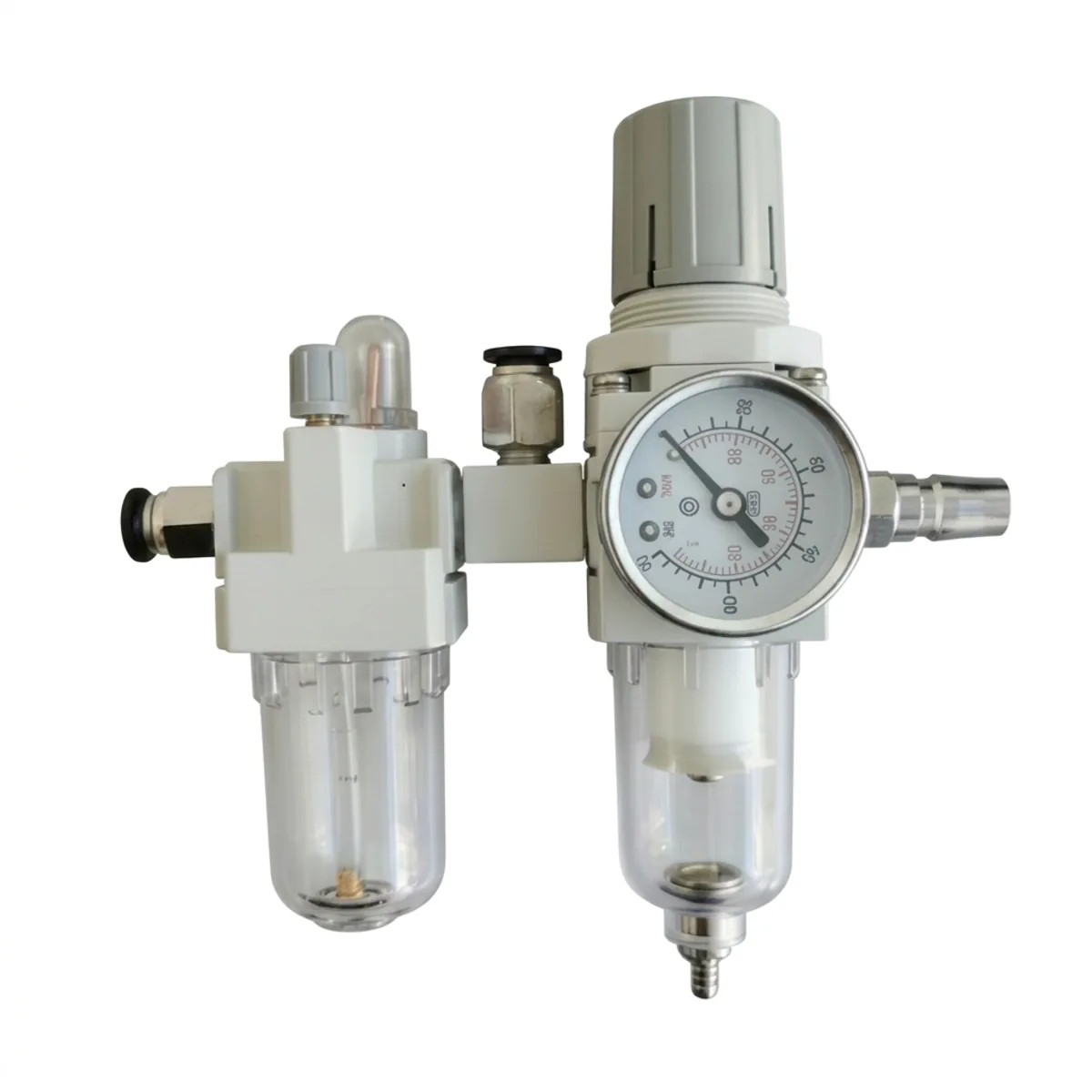 Durable high-quality air compressor accessory kit for tire changers, with water-oil separator and filter trap