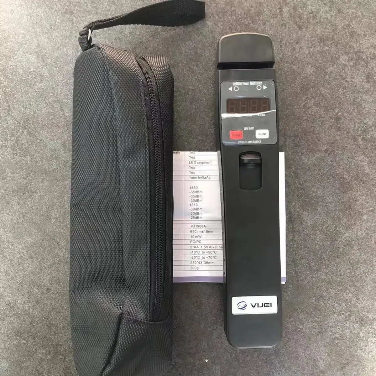 Live Fibre Identifier | 800 to 1700nm, Tone Detect | Optional 10mW VFL - Thumbnail 3