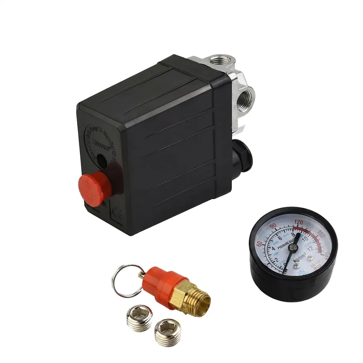 175psi 4 Port Air Compressor Pressure Switch Manifold Regula - Premium Industrial & Machinery > Hydraulics & Pneumatics with professional quality and features