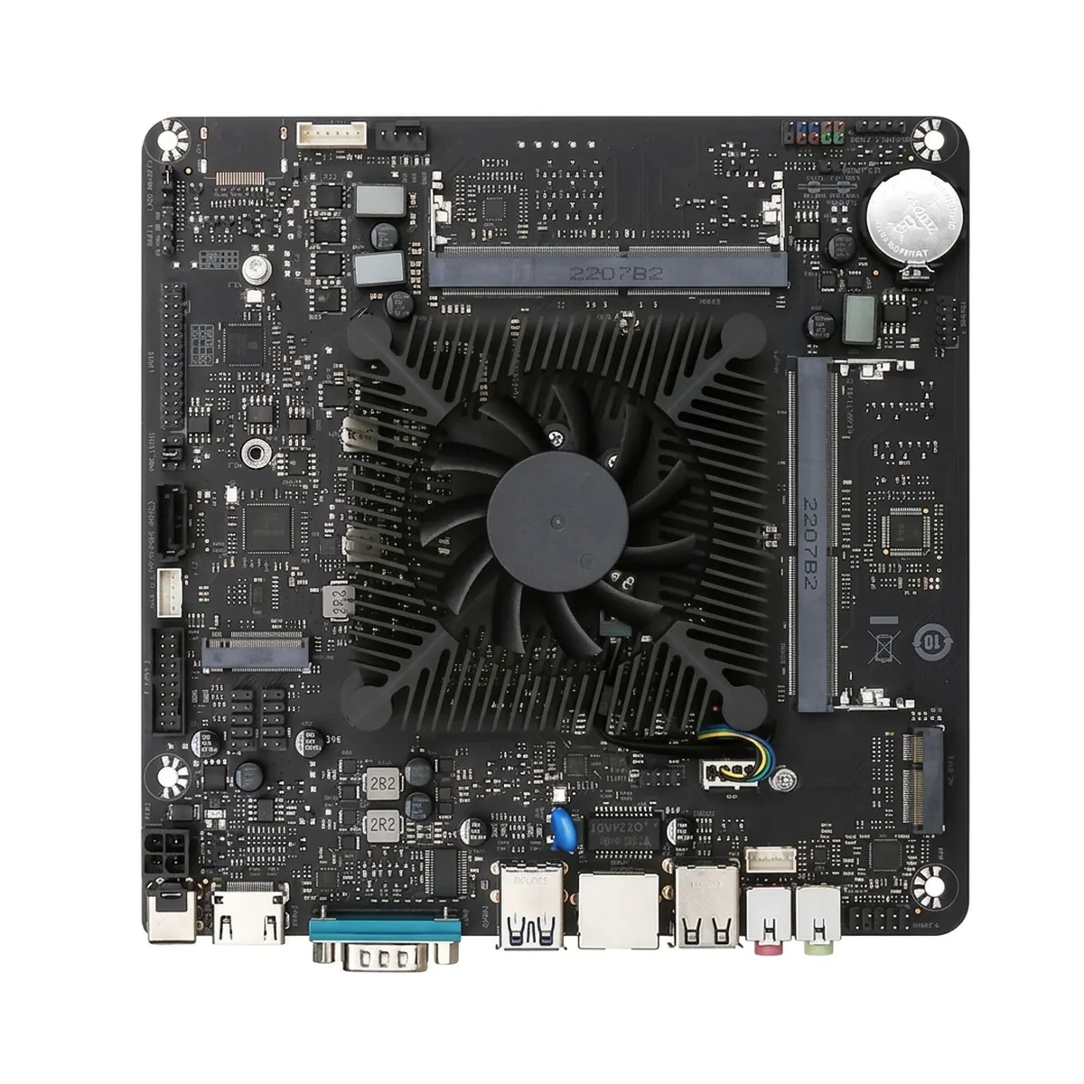 Mini ITX NAS Motherboard | Intel Celeron N5095 | M.2 NVMe & SATA III - Thumbnail 3