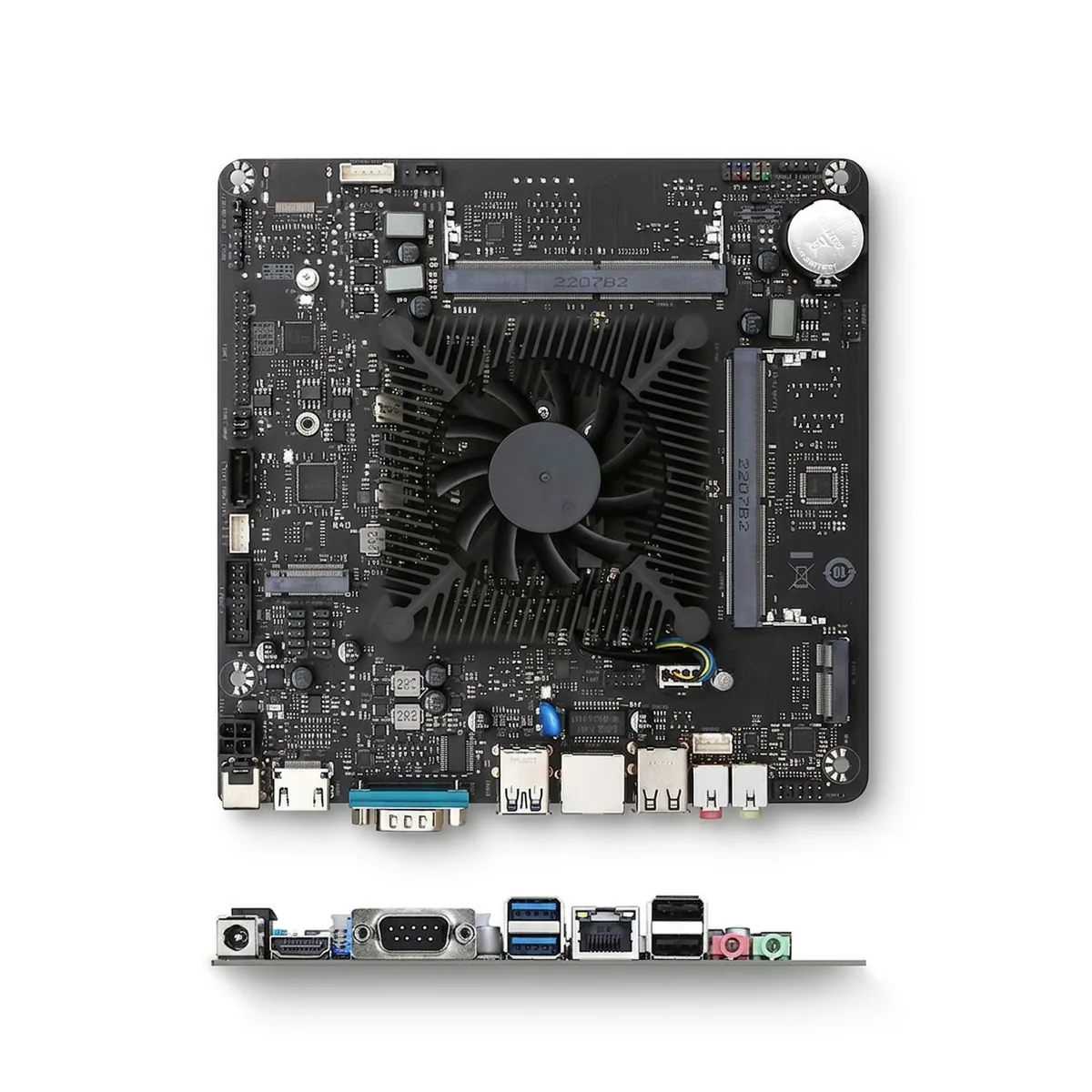 Mini ITX NAS Motherboard | Intel Celeron N5095 | M.2 NVMe & SATA III - Thumbnail 2