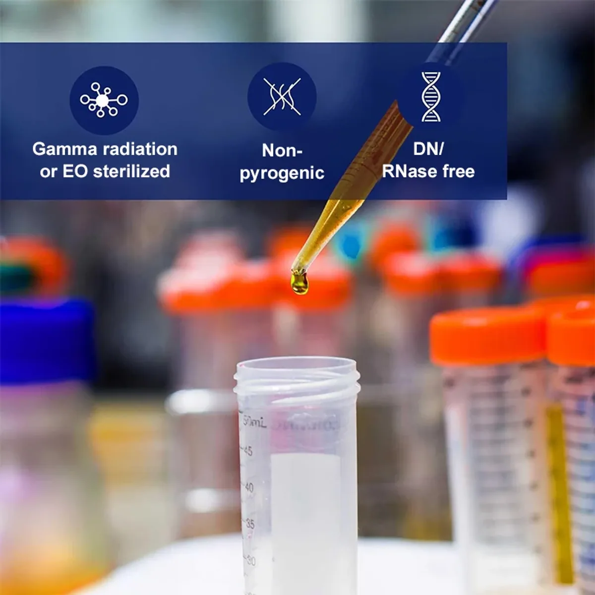 Centrifuge Tube Snap Cap | 0.2ml to 50ml | Graduated PP Tubes - Image 1