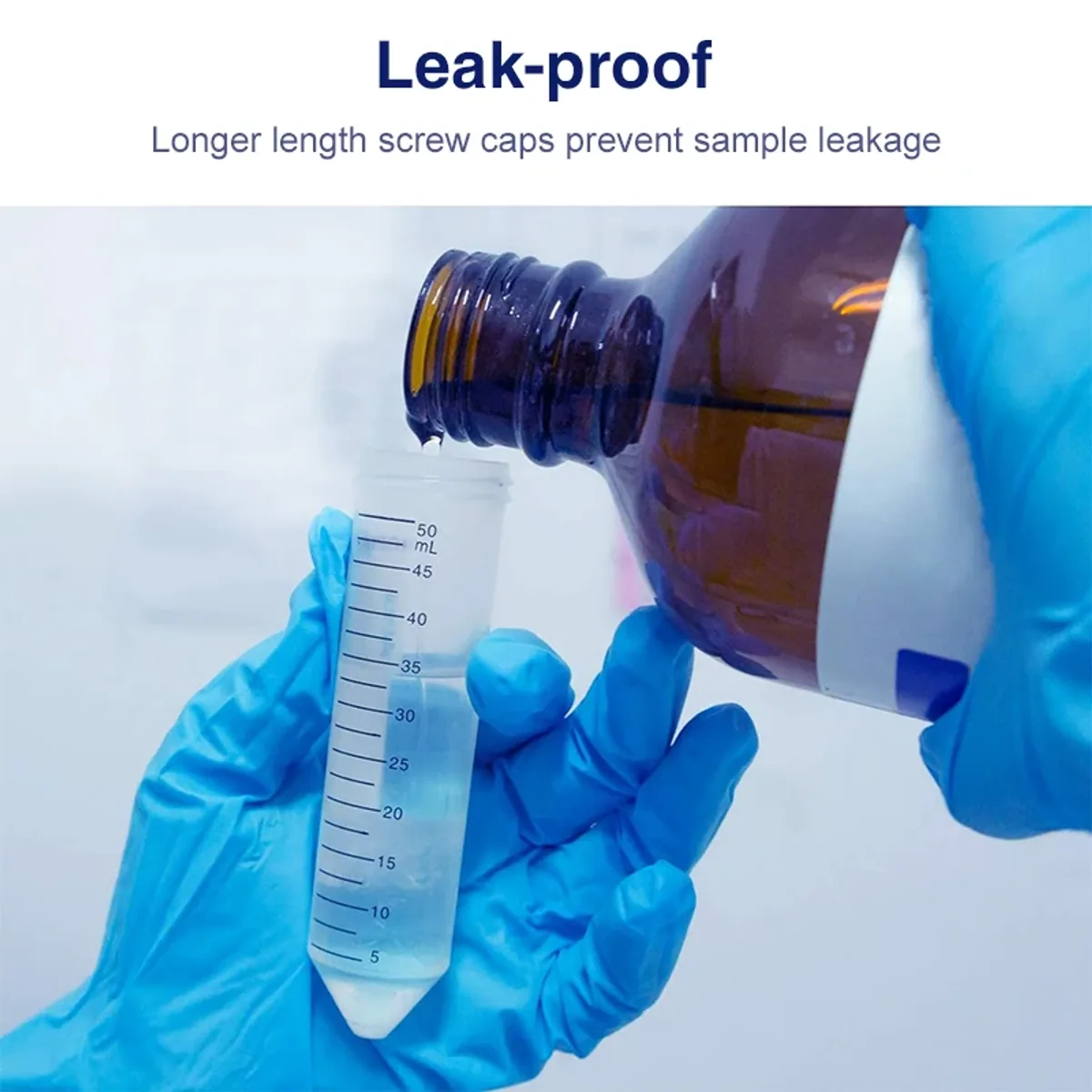 Centrifuge Tube Snap Cap | 0.2ml to 50ml | Graduated PP Tubes - Thumbnail 3