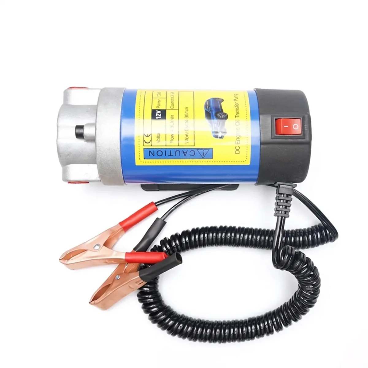 Oil Transfer Pump | 1-4L/min Diesel Scavenge | 12V Car Fluid Change