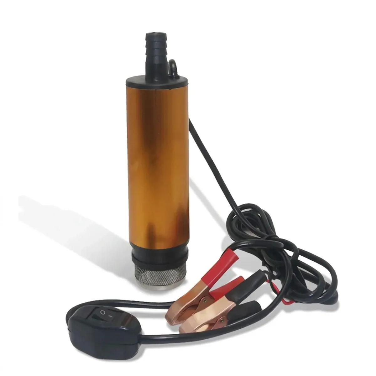 Pump Kit with Refueling Gun | 4m Hose Stainless Steel | 12V 24V 51mm - Thumbnail 12