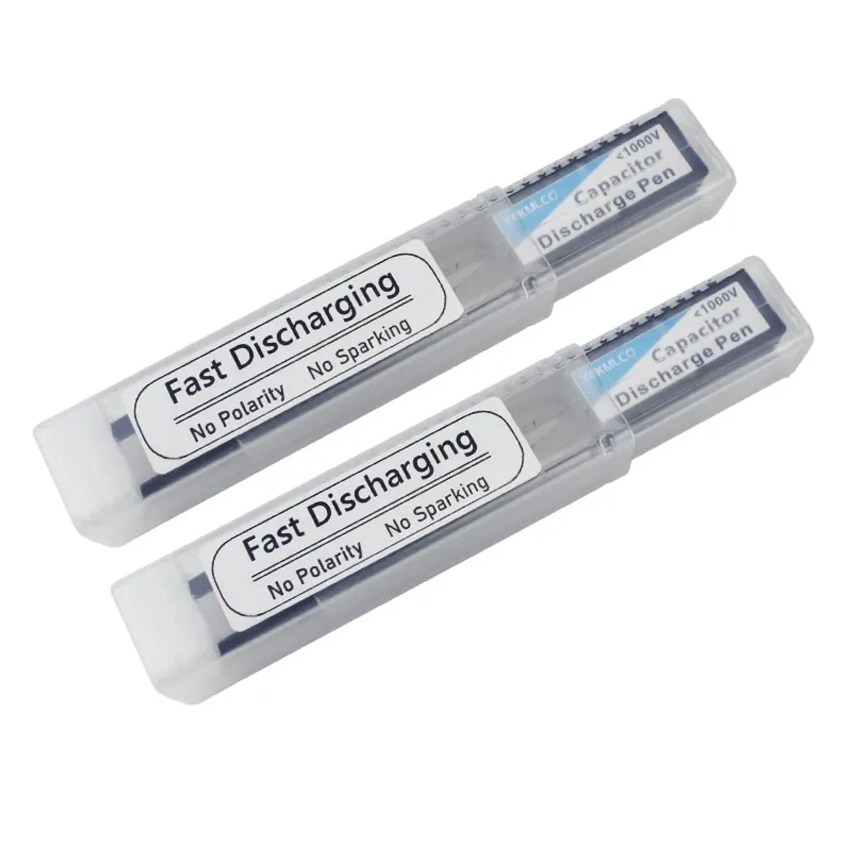 Capacitor Discharger | Black Tweezer Pen with LED | 10 to 1000V - Thumbnail 3