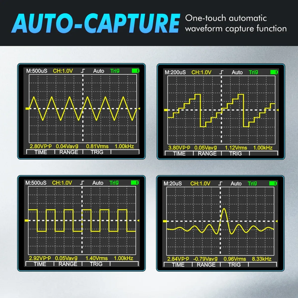 Automotive Oscilloscope Multimeter ET828Pro | 10MHz 50Msps | 6000 Count - Thumbnail 3