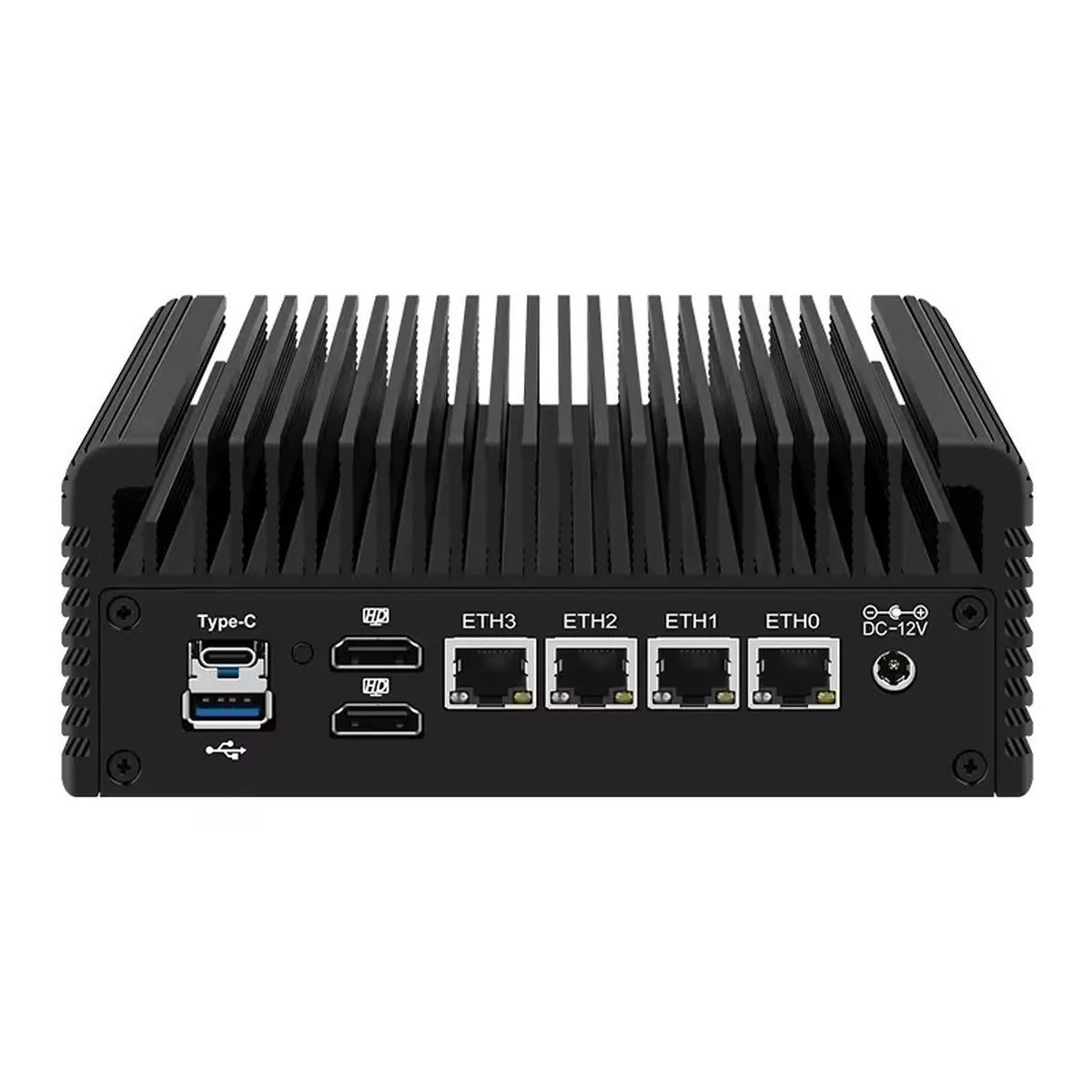 Firewall Appliance Mini PC | 4x 2.5GbE LAN | Fanless Dual NVMe