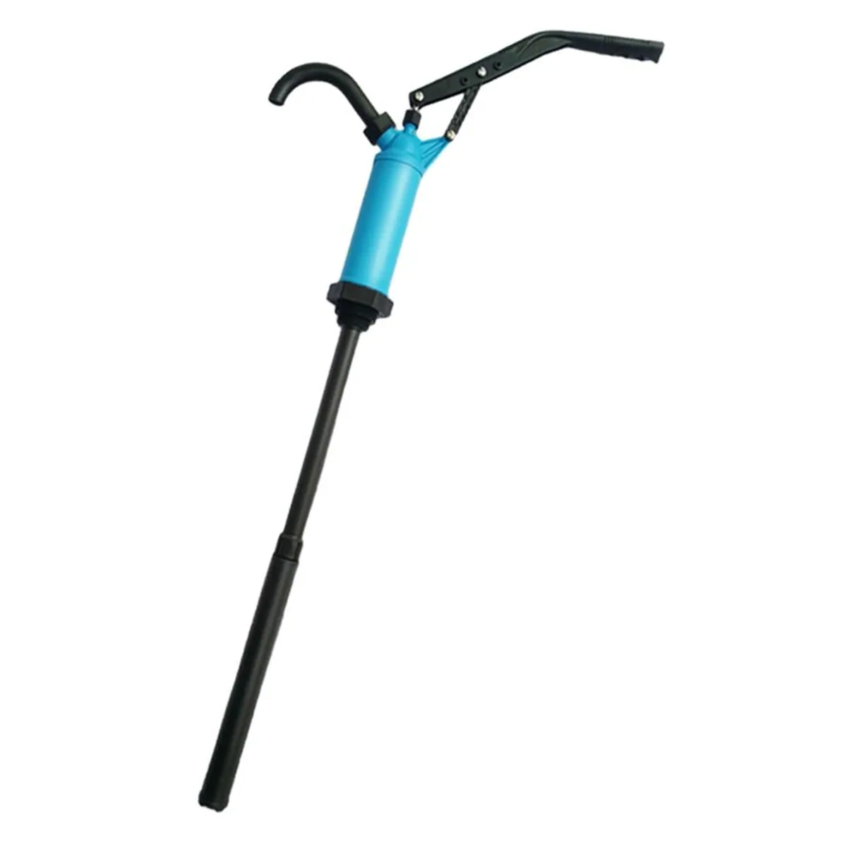 Barrel Hand Oil Pump | Lever Action Flow | 55 Gallon Fluid Transfer Tool - Thumbnail 2