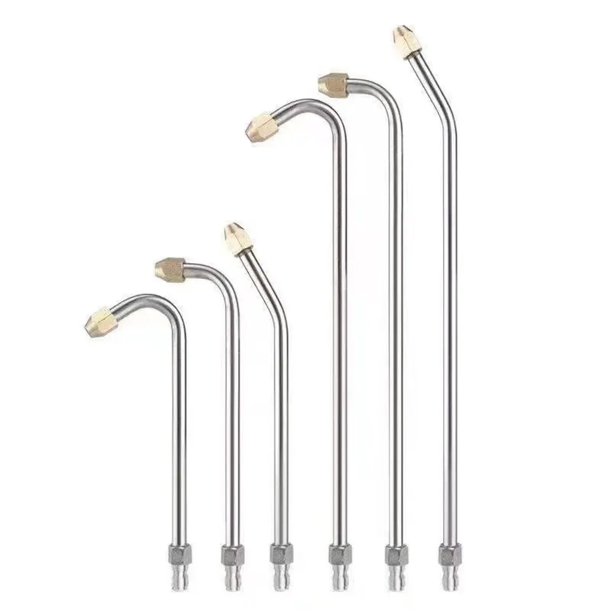 Pressure Washer Extension Lance | 1/4 Quick Connect | 25°, 90° or U Shape
