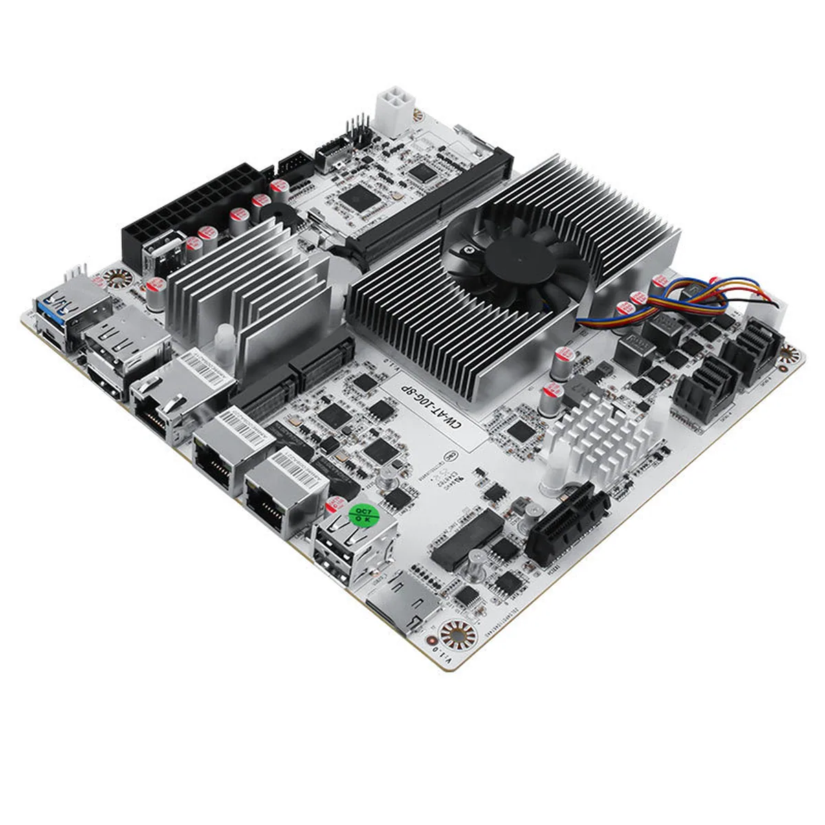 Mini ITX NAS Motherboard | N150 / i3-N300 | 10GbE Dual 2.5GbE 8x SATA - Thumbnail 3