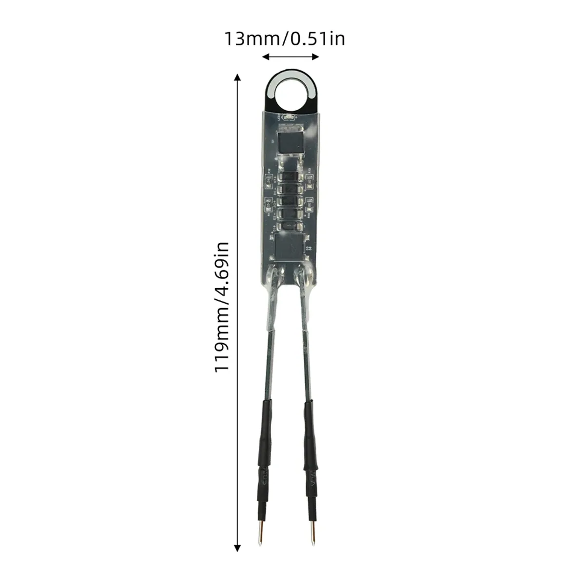 Capacitor Discharge Pen | Tweezer Probes, Double-Sided LED | 1000uF 375V - Thumbnail 3