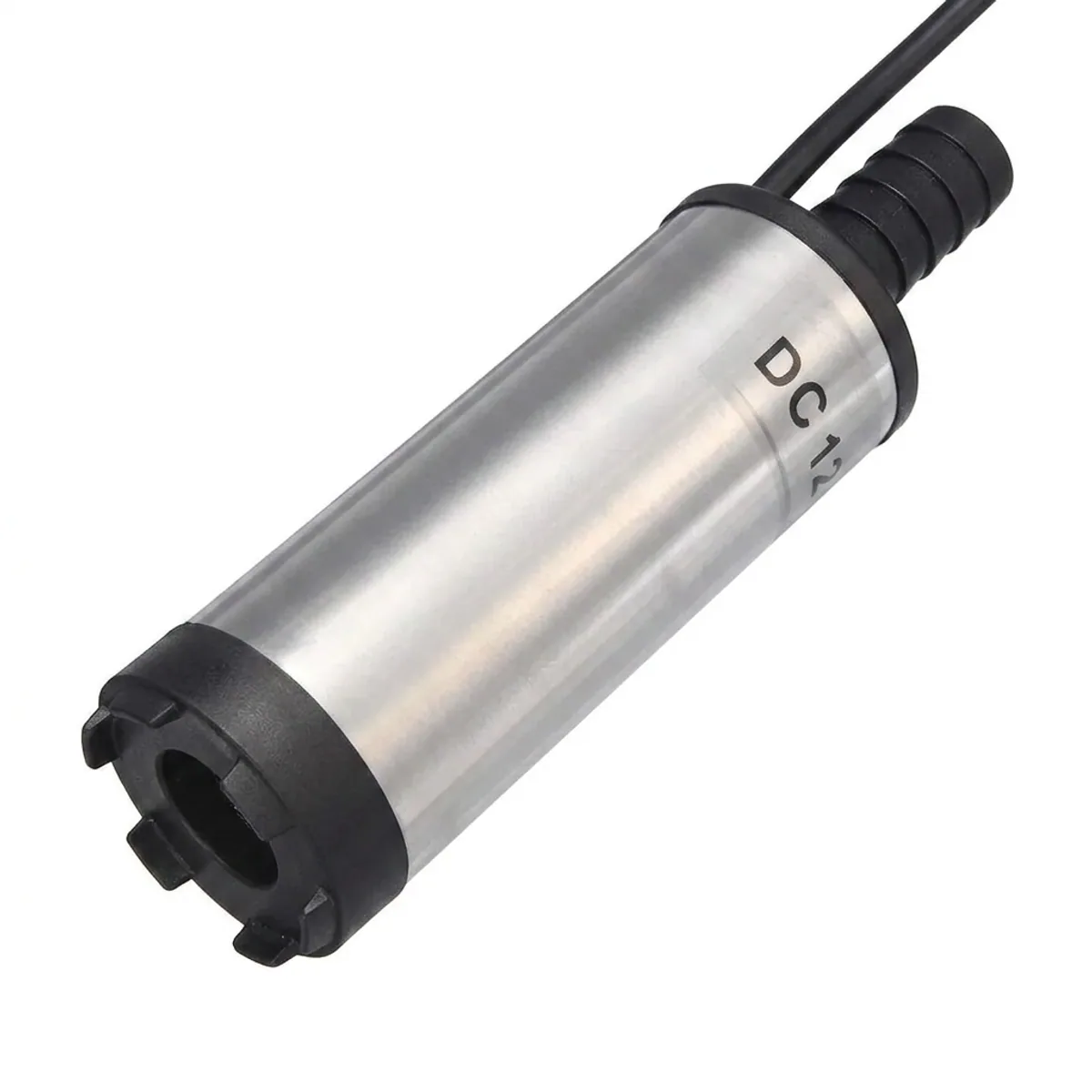 Diesel Transfer Pump | Stainless Steel Shell | 12V 24V Car Camping Water - Thumbnail 2